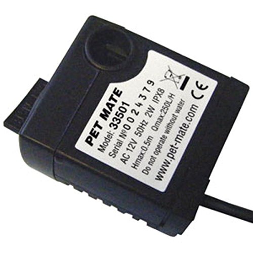 Cat Mate Replacement Pump for Pet Fountain (Power Adapter Not Included)