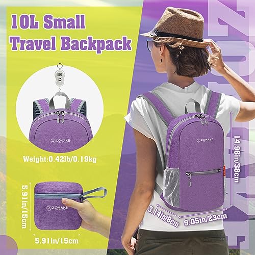 ZOMAKE Lightweight Foldable Backpack - Image 2