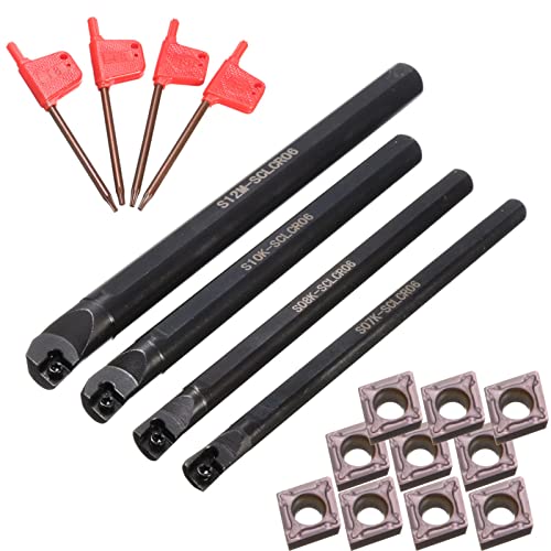Kit de Herramientas para Tornear en Torno Metalúrgico 14 Piezas miniatura 2