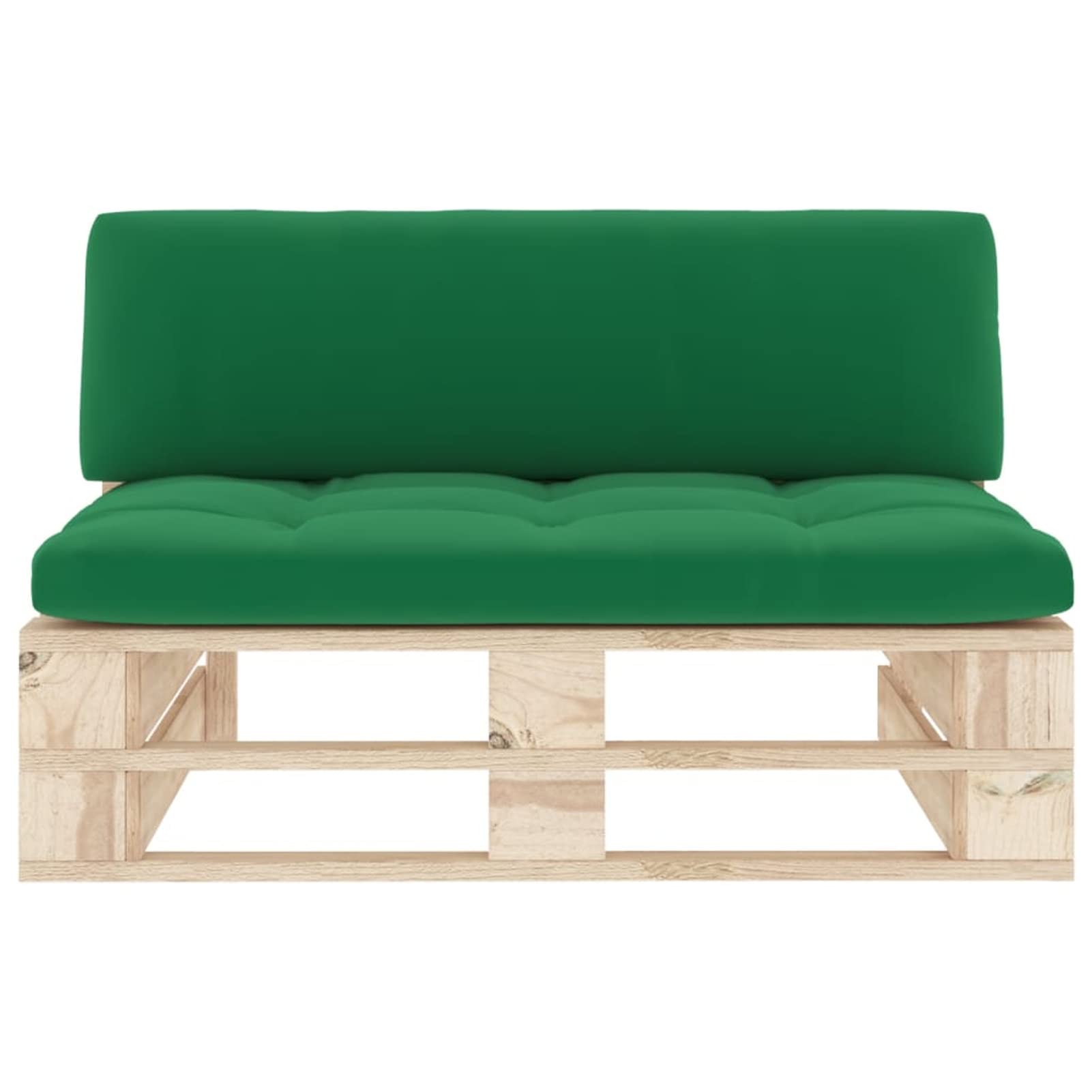 Sofá Central de palets para jardín Madera Pino impregnada, Sofás para Patio, Sofa Exterior Jardin, Sofa Terraza, Muebles De Jardin Exterior3066534