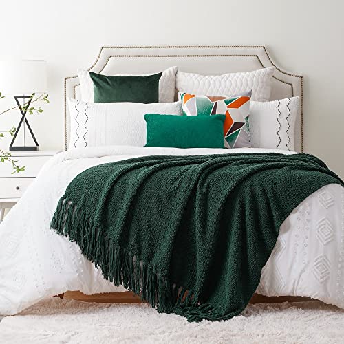 Image of BATTILO HOME Christmas Green Throw Blanket Couch, 50''x60''