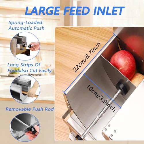Cortadora eléctrica/manual de verduras 40W tamaño estándar miniatura 4