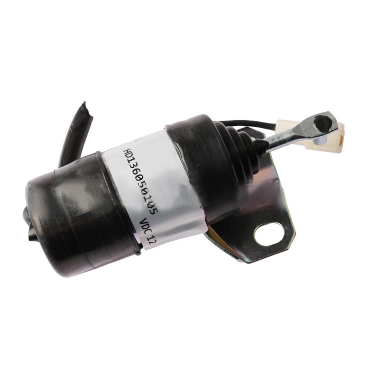 6655120 Válvula solenoide de cierre de combustible de 12 V compatible con cortacésped Kubota G1900S GR2120B ZD21 TG1860 Tractor BX1830D BX24D compatible con retroexcavadoras Bobcat BL475