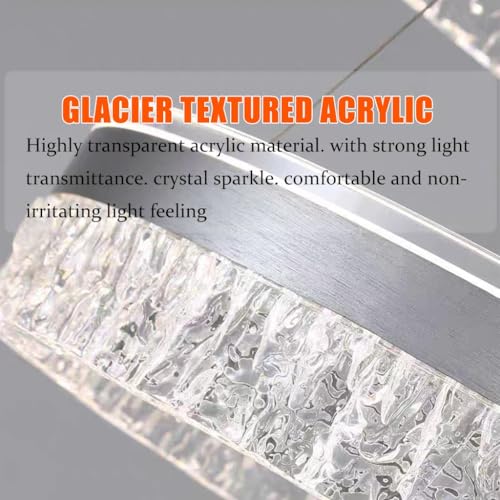 Lustre acrylique à intensité variable pour éliminer l'éblouissement dans le salon - 8