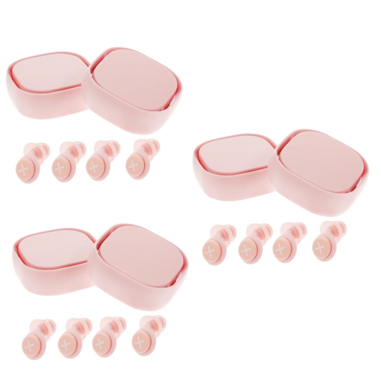 6 Sets Mädchen Ohrstöpsel Mit Geräuschunterdrückung, Ohrstöpsel, Schallblockierende, Unsichtbare, Schwimm, Reise, Studenten,