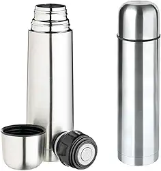 Garrafa Térmica Inox 500ml Para Água Café Chá Com Click Top
