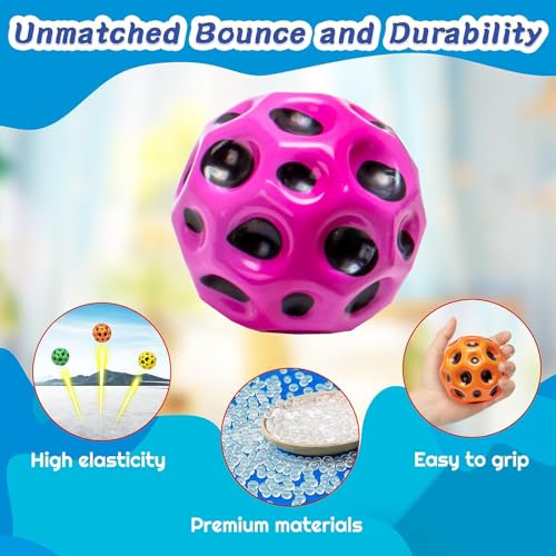 Image of Khasala Brothers Space Ball - Super High Bouncing Ball, Picnic & Sports Training, Easy to Grip for Kids (Pack of 1)