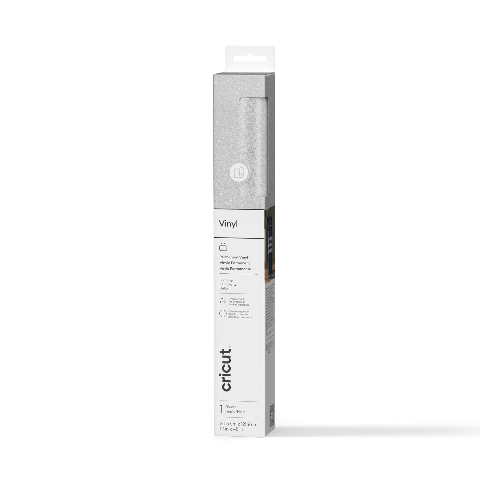 Cricut Vinile Shimmer 30x120cm (Argento)