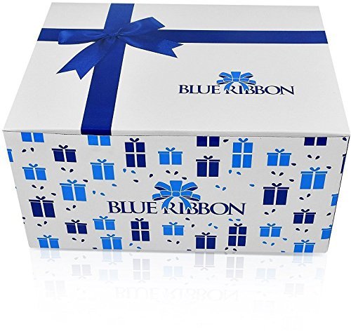 image for Blue Ribbon Care Package Gift Box Cookies and Crackers (Count 30) - Fo