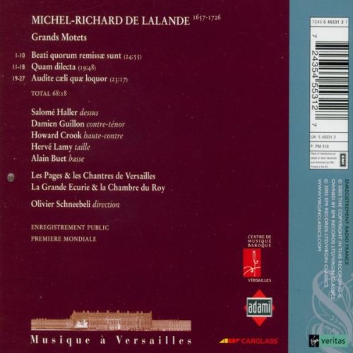 De Lalande - Grands Motets