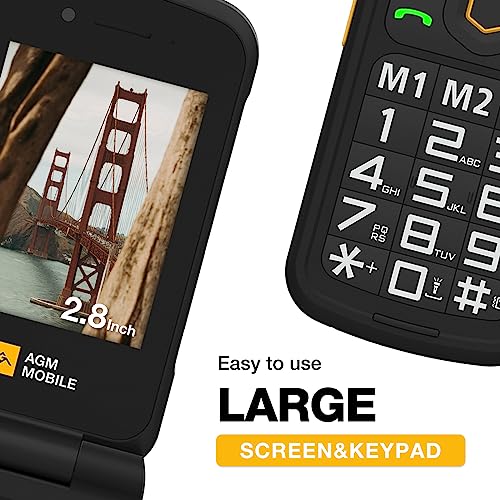 Agm AGM-M8-00001 4G Rugged Flip Phone thumb #5