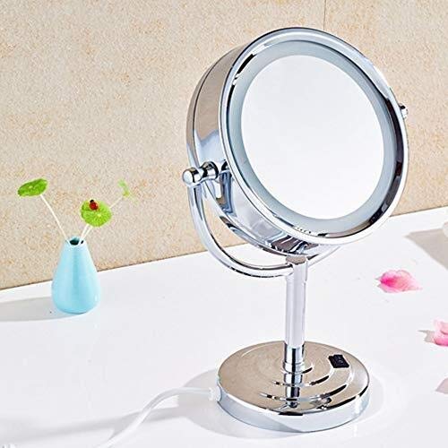 Miroir de maquillage à grossissement européen JCAKES LED mural