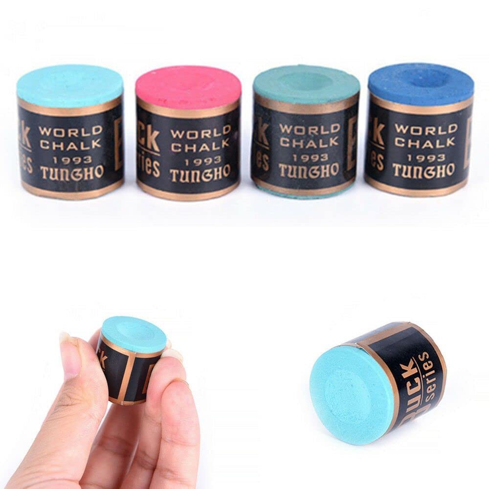 Gesso professionale cilindrico da biliardo, antiscivolo, carbonato di calcio, stecca da biliardo, accessori per biliardo