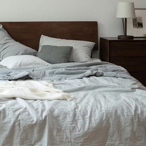 Parure de lit lit simple blanc drap d'hôtel et décoration S35