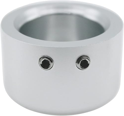 Miniatura 4 de Tapa de tuerca de eje delantero Tapas de eje para Harley Softail Electra Road Glide Sportster (plata)