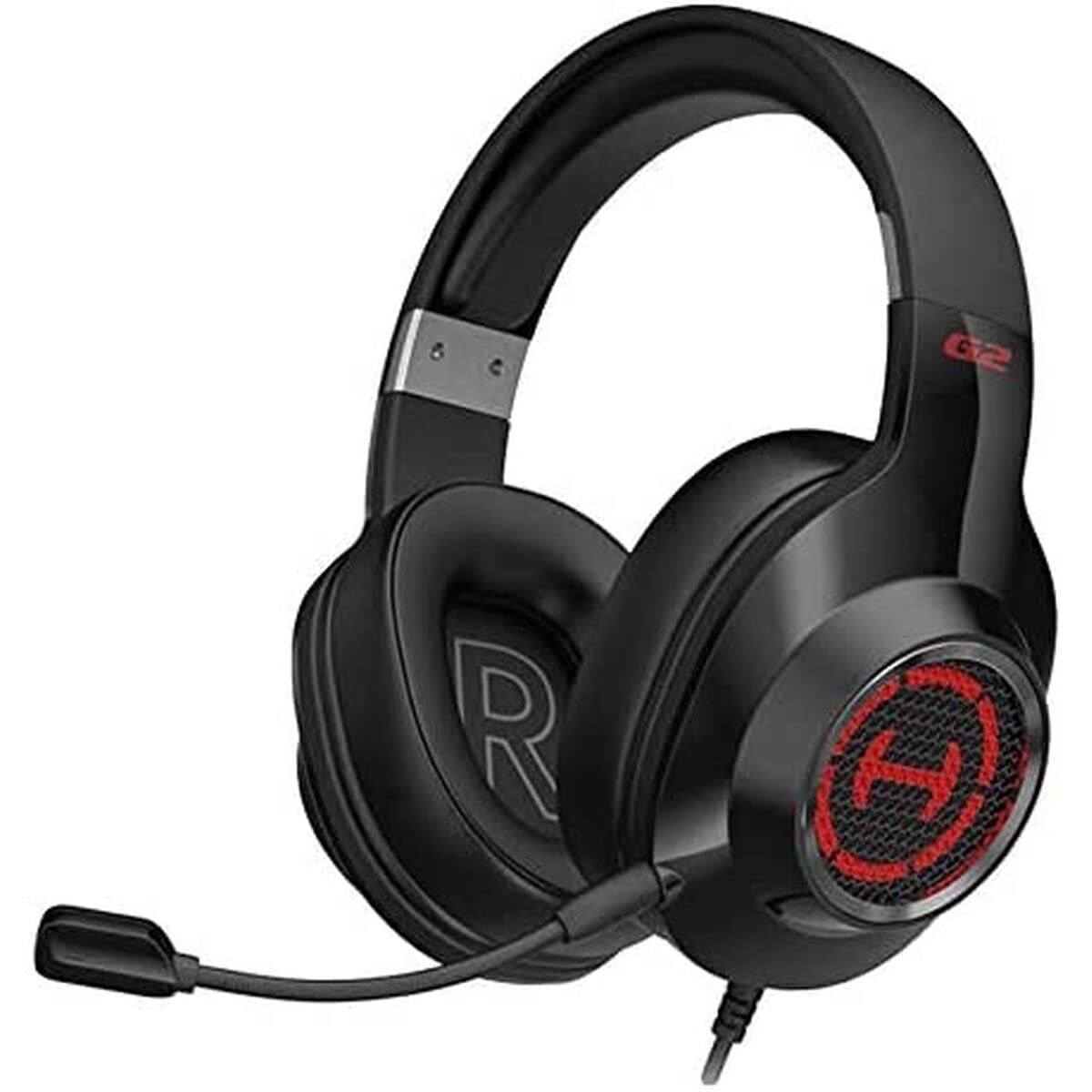 Edifier G2 II Cuffie archetto Nero, Rosso