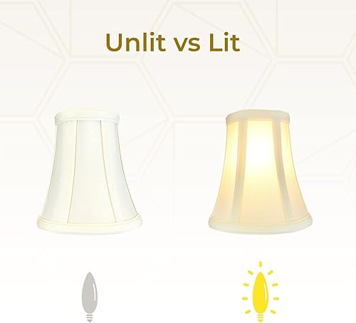 Vista 121 de Royal Designs, Inc. True Bell - Pantalla básica para lámpara Negro - 2 Pack