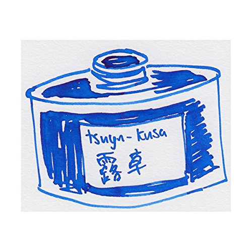Pilot iroshizuku 露草　50ml ラスト一つ PILOT 万年筆インキ iroshizuku 色彩雫 50ml 露草 (ツユクサ