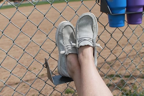 Hanging Foot Rest Softball, Baseball. Stay Comfortable at Those Long tournaments. Try These with Our Tumbler Holders for The Complete Set. Made from 1/8