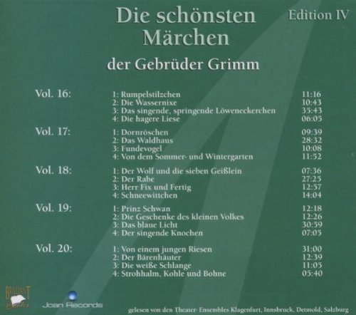 Die schönsten Märchen der Gebrüder Grimm - Edition IV