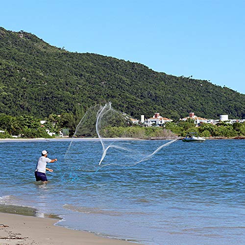 image for Goture Professional Real Lead American Saltwater Fishing Net Heavy Dut