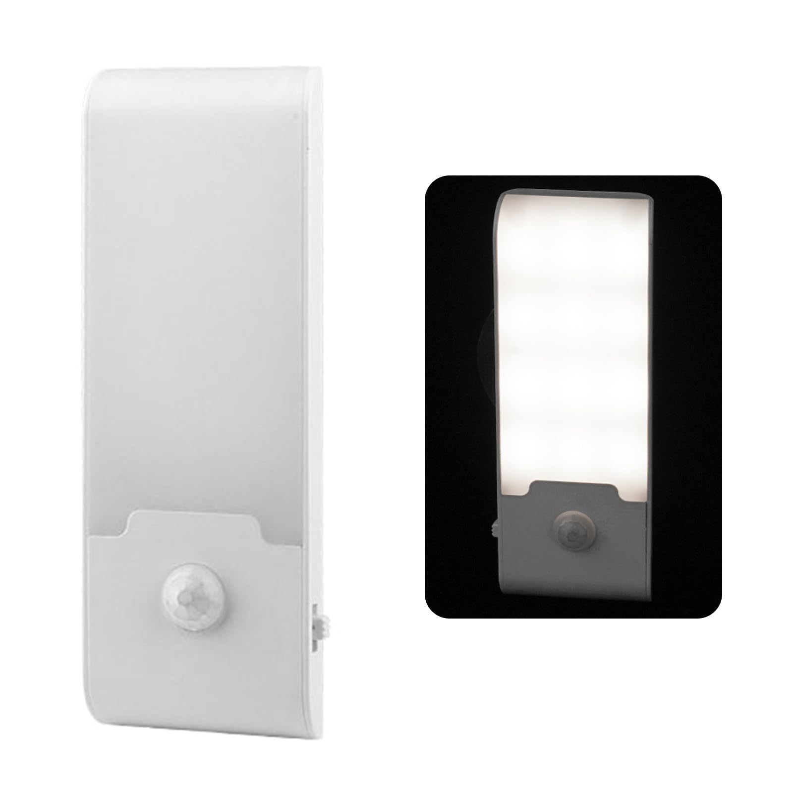 Kalttoy Rechargeable Human Body Induction Wall Light Replacement Motion Sensors Night Light for Bedroom Kitchen Enduring