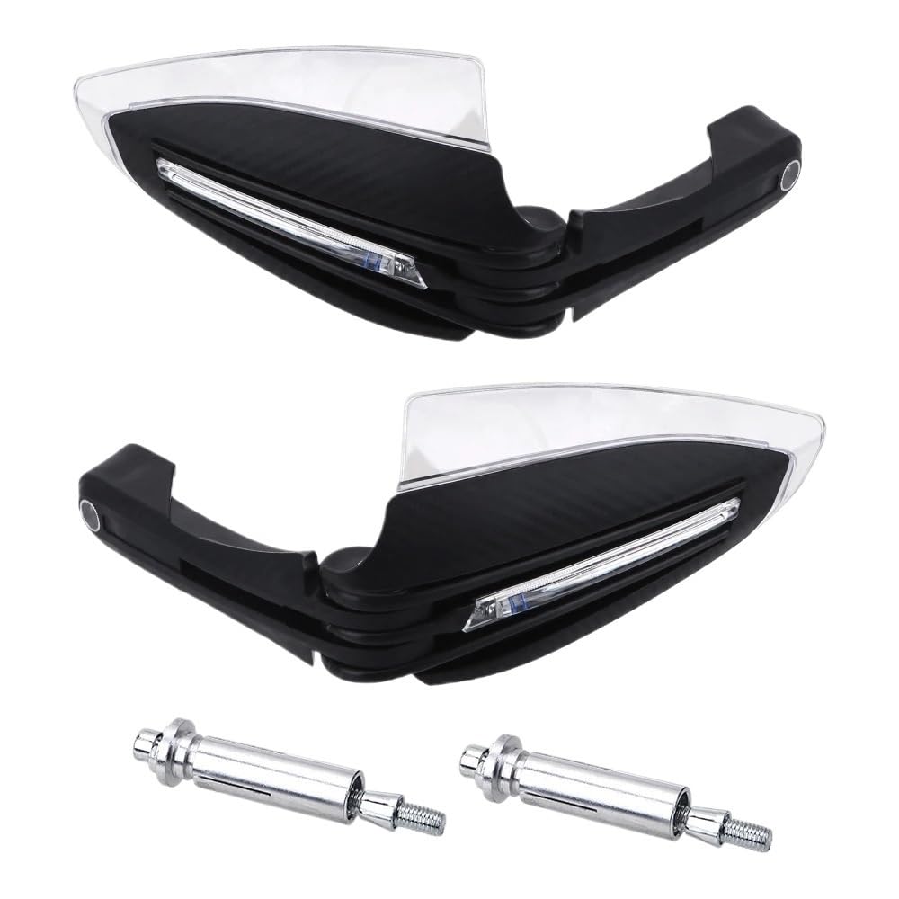 Protège-main moto coupe-vent avec clignotants pour guidon 7/8