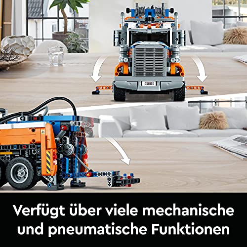 LEGO 42128 Technic Schwerlast-Abschleppwagen, Modellbauset, Technik für Kinder, Kran-Spielzeug, Geschenk für Mädchen und… – Bild 4