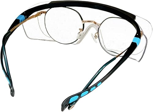 Miniatura 6 de ROAR Gafas de seguridad sobre ajuste, con lentes antiniebla, brazos ajustables, brazos extensibles, se ajustan sobre las gafas