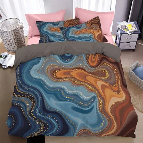 Parure de lit vortex abstrait pour une décoration intérieure moderne - 2