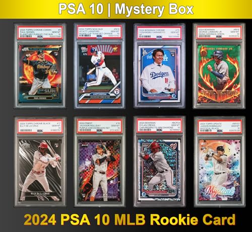 PSA 10 2024 MLB Rookie Baseball Card Mystery Box
