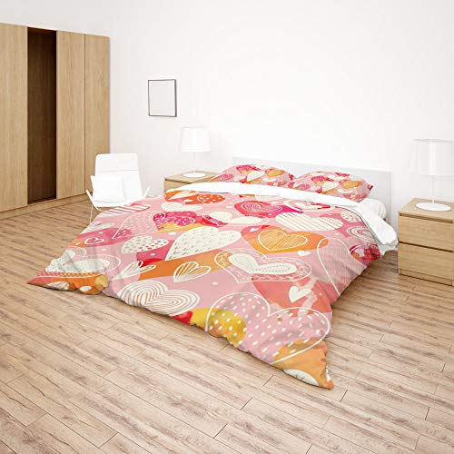 Parure housse de couette peinture douce en polyester haute qualité