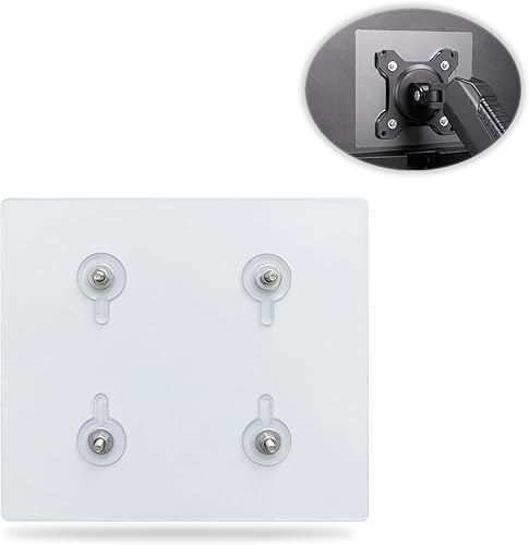 Adaptador universal de montaje VESA para monitor no VESA de 13 a 27 pulgadas Monitores de computadora Tabletas iPad VESA Soporte de brazo de montaje