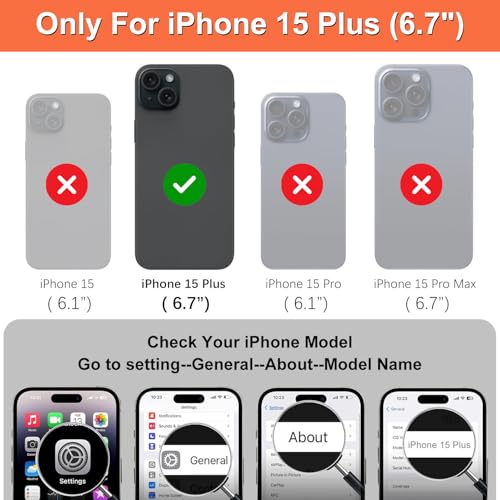 Étui portefeuille iPhone 15 Plus pour simplifier vos déplacements