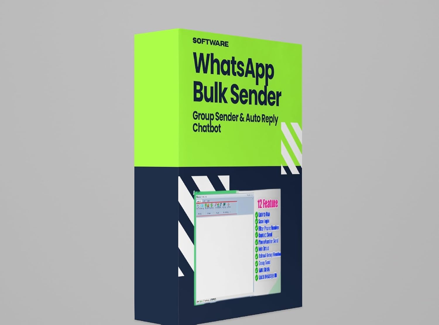 WhatsApp Bulk Sender, Group Sender & Auto Reply Chatbot | 6 Months Validity-image-22
