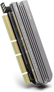 PCIe to M.2 Adapter Card PCIe M.2 NVME M-Key SSD Converter M.2 PCI-Express Adapter Expansion Card PC Adapter M.2 Nvme to Pcie X16 Extender Adapter