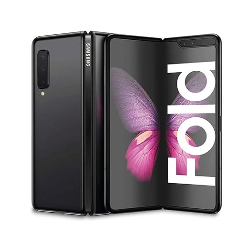 SMARTPHONE SAMSUNG GALAXY FOLD SM F900F 512 GB DUAL SIM 7.3" + 4.6" 4G LTE COSMOS BLACK / NERO