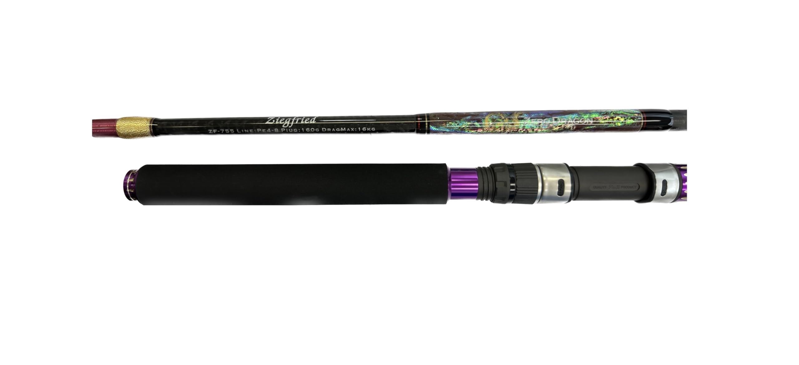 ゼロドラゴン キャスティングロッド キャスティングロッド ZF-755【大型商品】【同梱不可】【他商品同時注文不可】 Amazon | キャスティングロッド ZF-755 | ゼロドラゴン