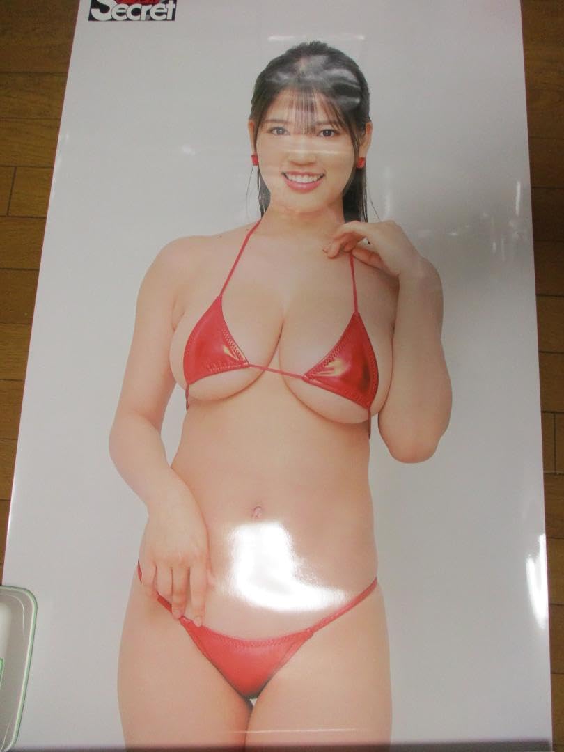 撮影の為開封　藤乃あおい　等身大ポスター　レッドビキニ　アサ芸シークレット Amazon.co.jp: 藤乃あおい 等身大 ポスター 赤 ビキニ アサ芸