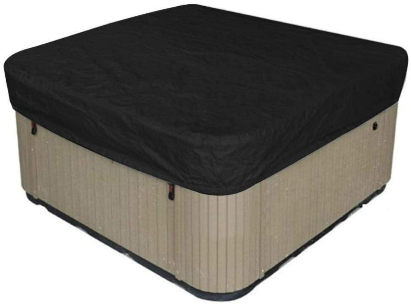 Asiacreate Outdoor Square Hot Tub Cover,Waterproof SPA Hot Tub Covers,82.7"Lx11.8"H,Black