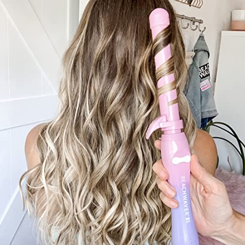 Beachwaver BW163BX B1 Rotating Curling Iron | Automatic Hair Curler With Ergonomic Handle, No-Kink Clamp, And Ceramic Barrel | Perfect For Beachy Waves thumb #1