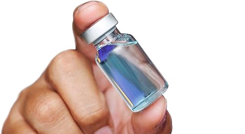 Miniatura 5 de SHAOTONG Frascos de vidrio de 0.3 fl oz para inyecciones - Frasco transparente (A-10Pcs)