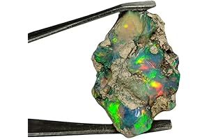 SGM Shop™ Natural Ethiopian Fire Black Opal Rough (10.4 Cts)