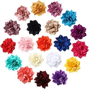 Saintrygo 20 Pieces Dog Collar Flowers...
