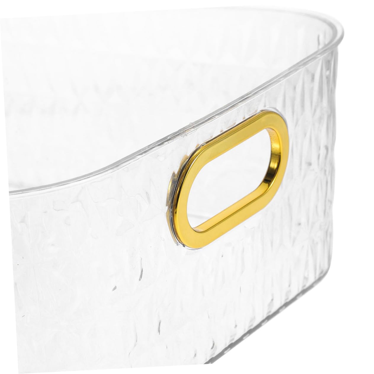 Organizer Trucchi Trasparente in Plastica 2 Pezzi per Vanity
