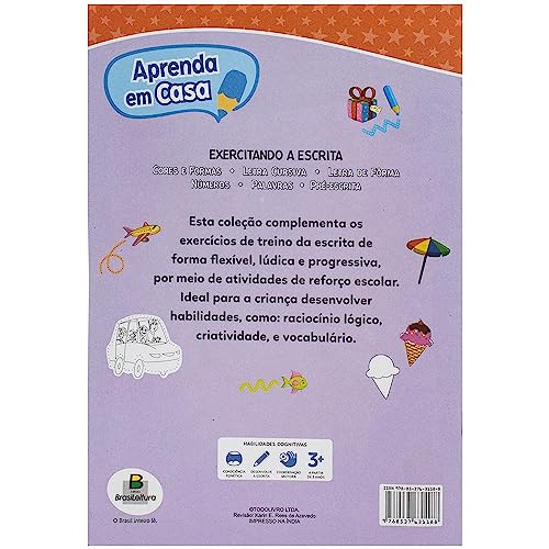 Pré-Escrita - Coleção Aprenda em Casa
