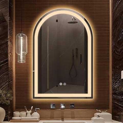 Niccy LED Vanity Mirror with Anti-Fog Cover