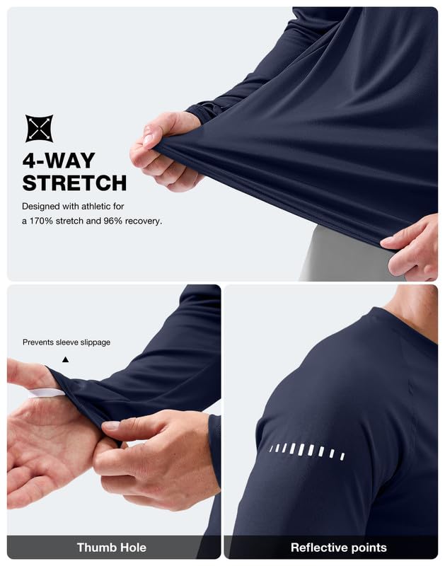 Image of Men's Sun Protection Long Sleeve Shirts UPF 50+