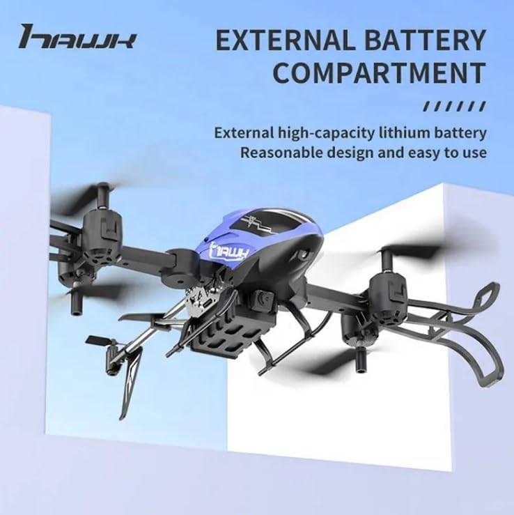Image of Ladally RC Helicopter 8 Channel Remote Control Aircraft Toy for Kids & Beginners Easy Fly, Rechargeable, Durable Gift Drone for Boys