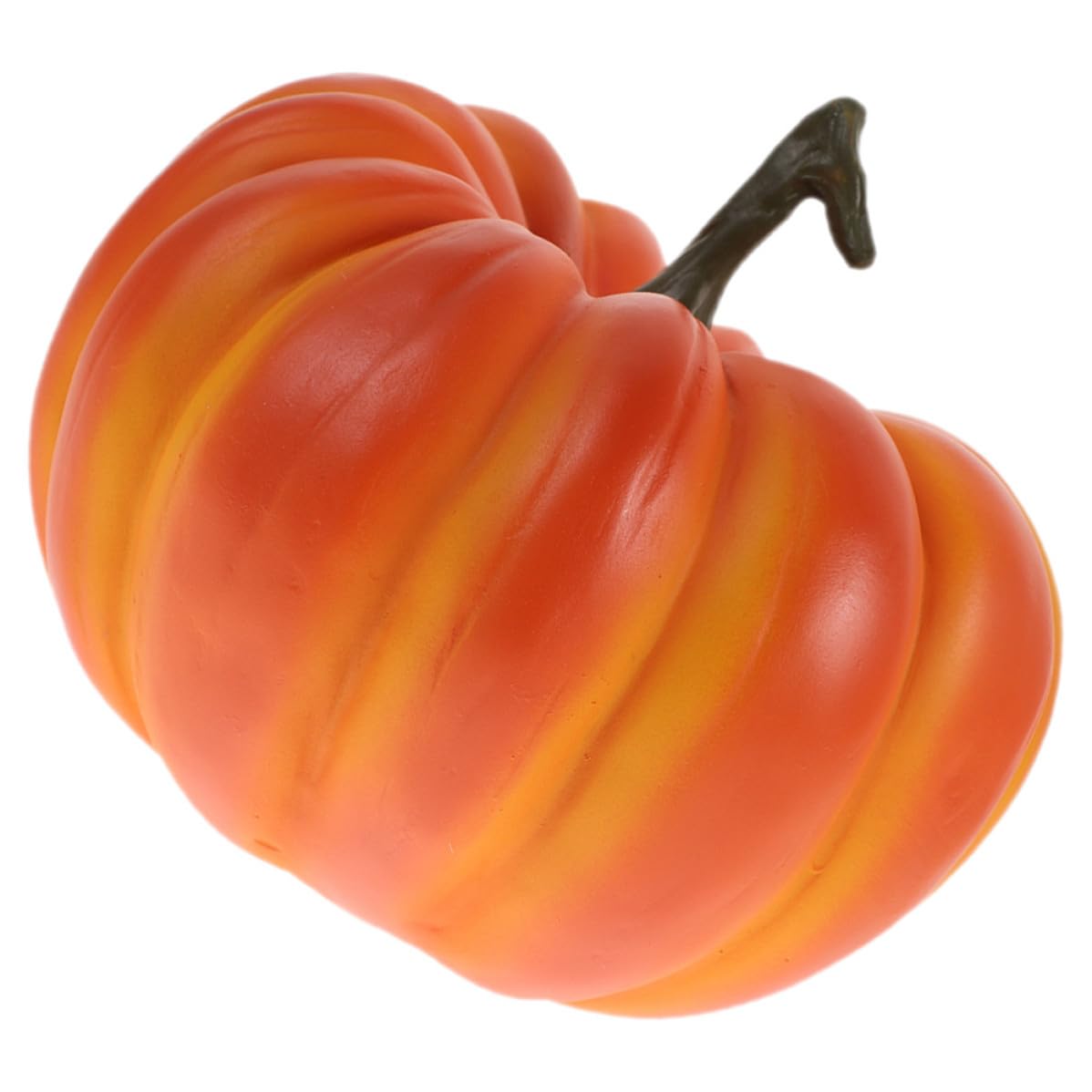 Citrouille en résine réaliste Cabilock orange pour décoration Halloween et ambiance photo fête
